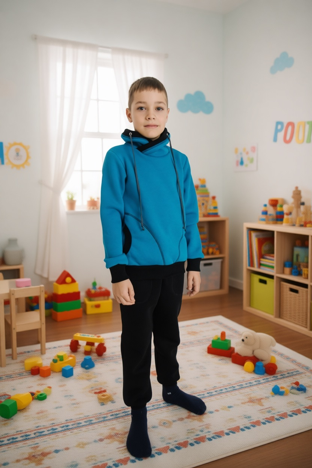 Толстовка с капюшоном на мальчика///Расцветки моделей обновляются каждую неделю. ОСТАВЛЯЕМ ЗА СОБОЙ ПРАВО отправить расцветку, которая есть на складе.