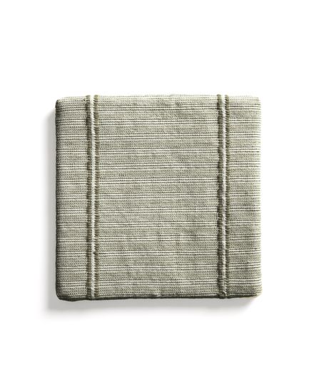 Подушка для стула Drati зеленого цвета, 100% ПЭТ, 40 x 40 см