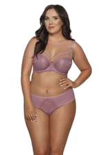 Сиреневые трусики-бразилиана Crystal Lily (Размер: XL) (Цвет: сиреневый)