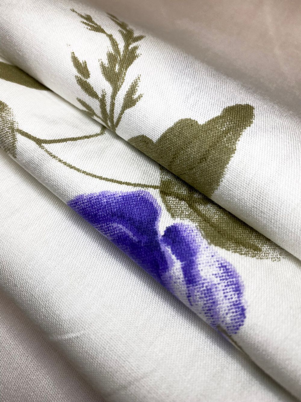 Простынь на резинке сатин Milky Garden "Elyse" 160x200 см