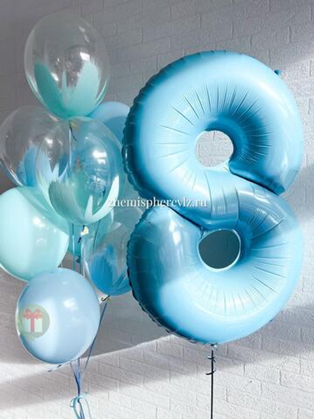 Набор шаров Лазурь