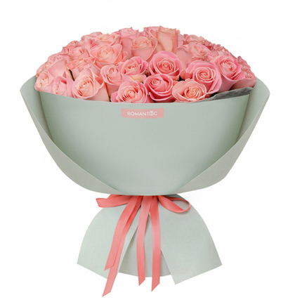 51 светло-розовая роза