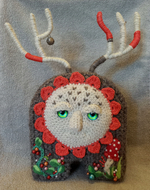 Интерьерный сувенир ручной работы "Лесной дух". Единственный экземпляр.