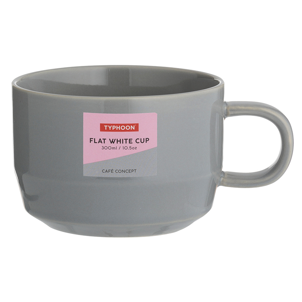 Чашка cafe concept 300 мл темно-серая