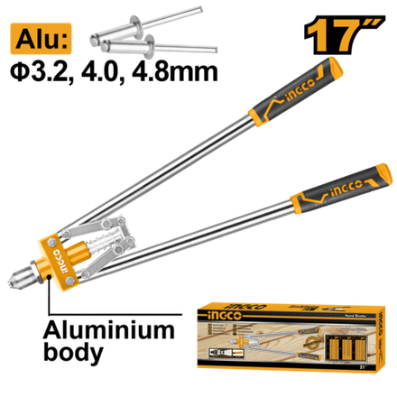 Зaклeпoчник ручной INGCO HR171 3,2-4,8 мм