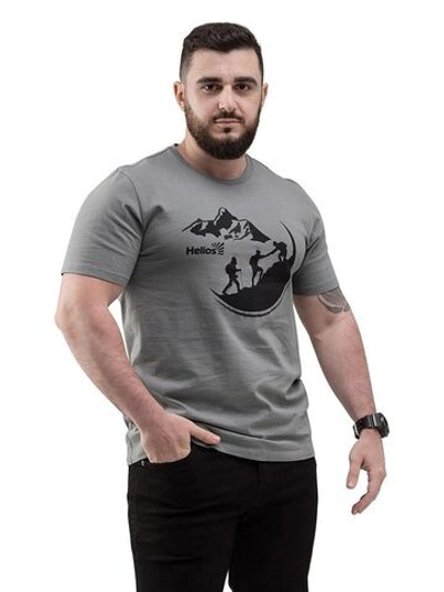 Футболка для рыбалки Helios Expedition, серый, L