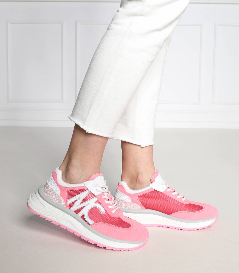 кожаные кроссовки Marc Cain - розовый(UB SH.02 J03)