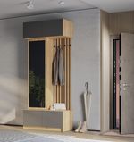 Прихожая Багира ПР-03 крафт/графит