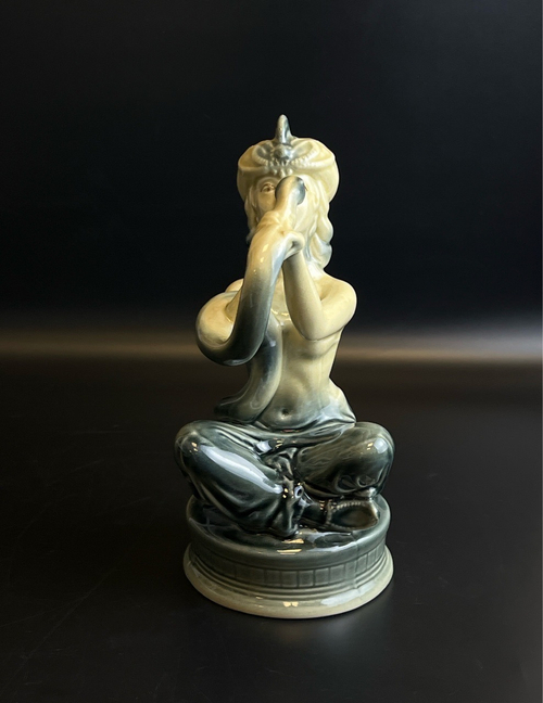 Статуэтка "Укротительница змей", фаянс, СССР, 1970-1980 гг.