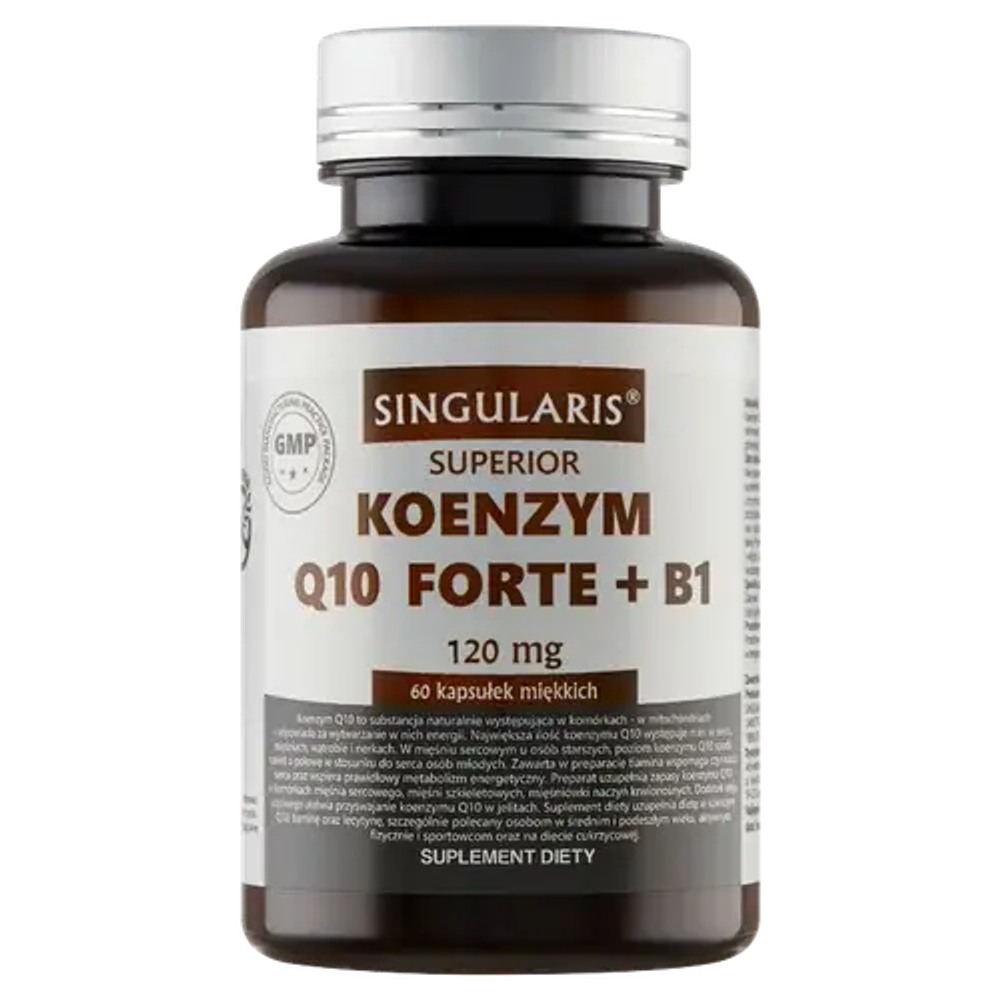 Singularis Superior Coenzyme Q10 Forte + B1 - 60 капсул