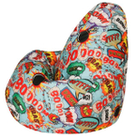 Кресло -мешок XL велюр арт.5027621, разноцветный (Bang)
