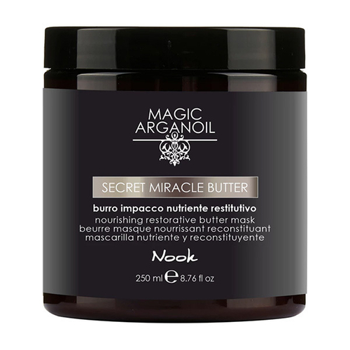 Интенсивно-питательная маска для истонченных и поврежденных волос pH 3.5-4.5 Nook Magic Arganoil Secret Classic Miracle Butter Mask 250мл