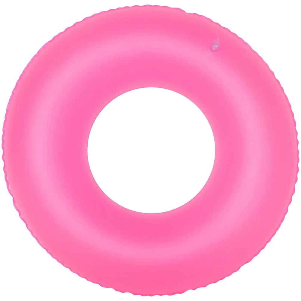Круг надувной для плавания 90 см Розовый неон