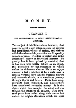 Money: Its Nature, History, Uses, and Responsibilities | Money