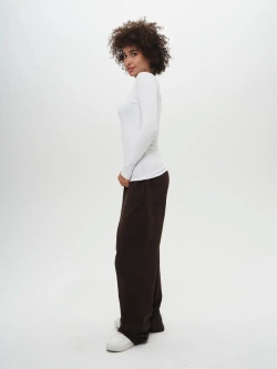 Лонгслив облегающий