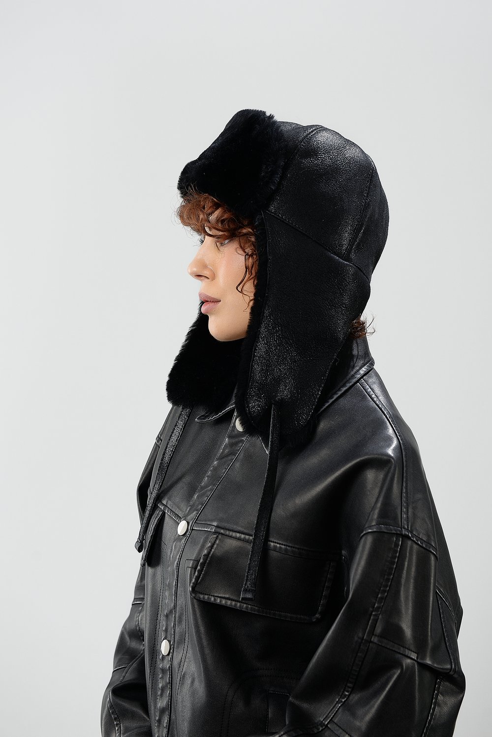 Меховая шапка