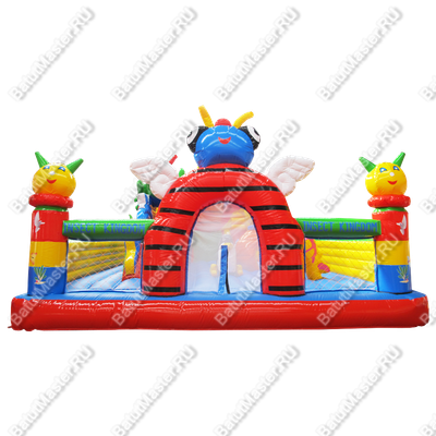 Надувной батут "Муха-Цокотуха", 10*6*4 м