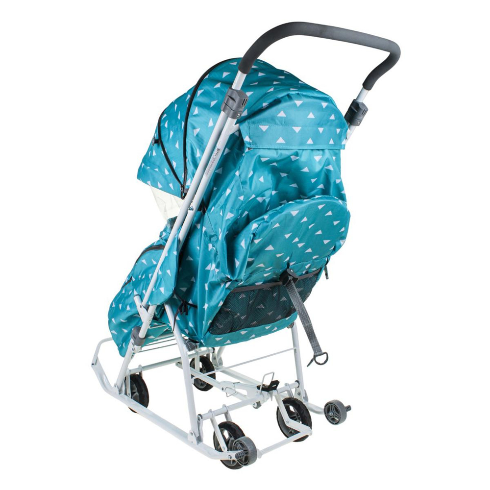 Санки-коляска "Наши Детки 3-1К" с треугольниками