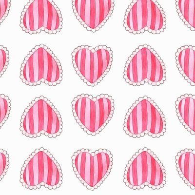 Розовые сердца