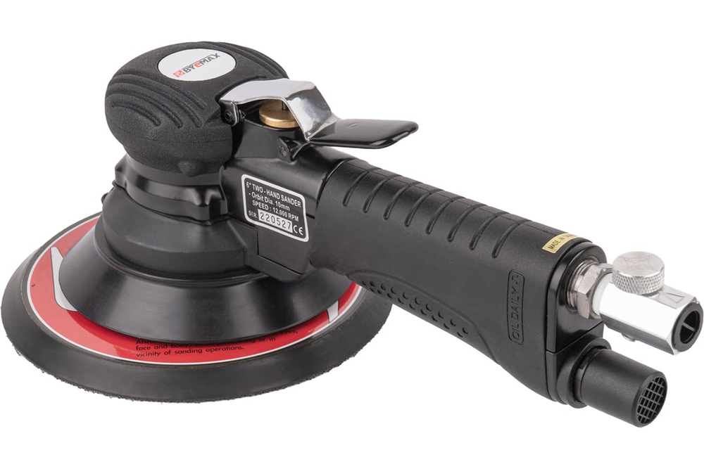 Пневмошлифмашина орбитальная с рукояткой BYEMAX BM-66-5032