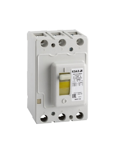 Выключатель автоматический 63А 1250Im ВА57-35-340010 УХЛ3 690В AC КЭАЗ 108579