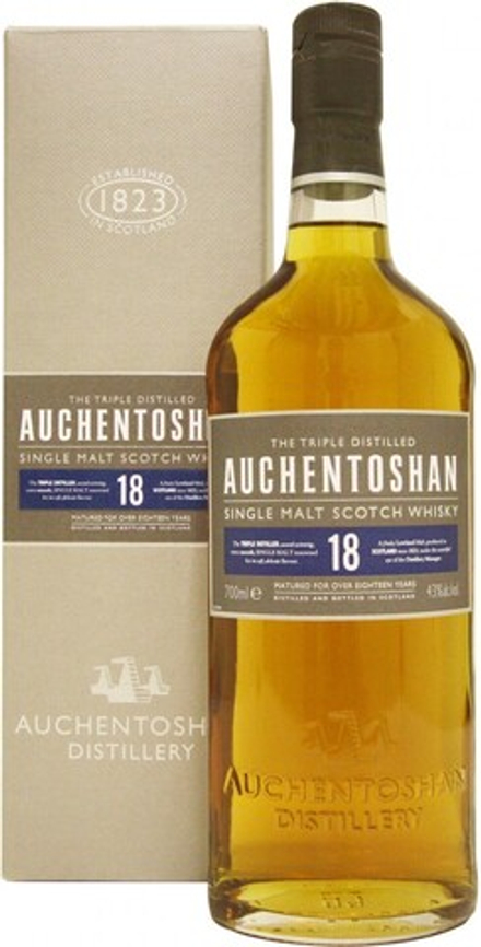 Виски Auchentoshan 18 years gift box, 0.7 л