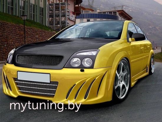 Передний бампер SHARK для Opel Vectra C