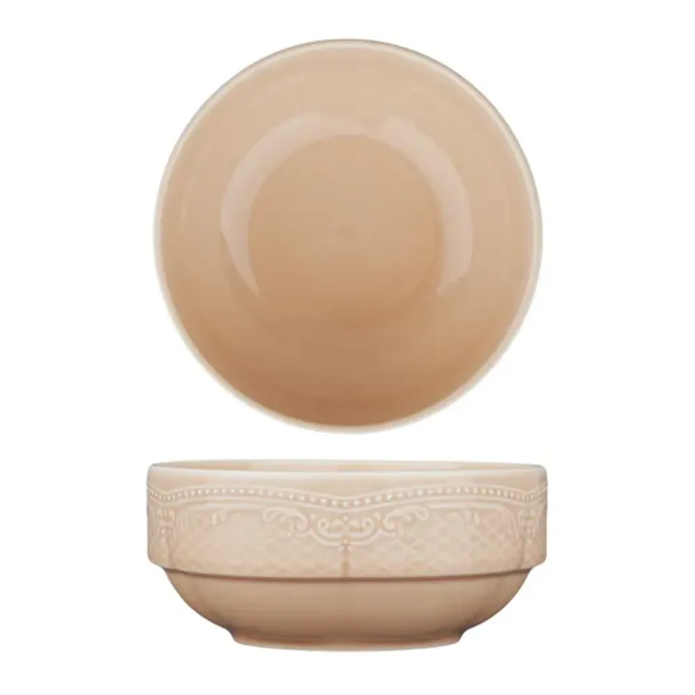Салатник 800 мл d 14,6 см h7 см Aristocrat Peach Tea Stackable Noble [6]