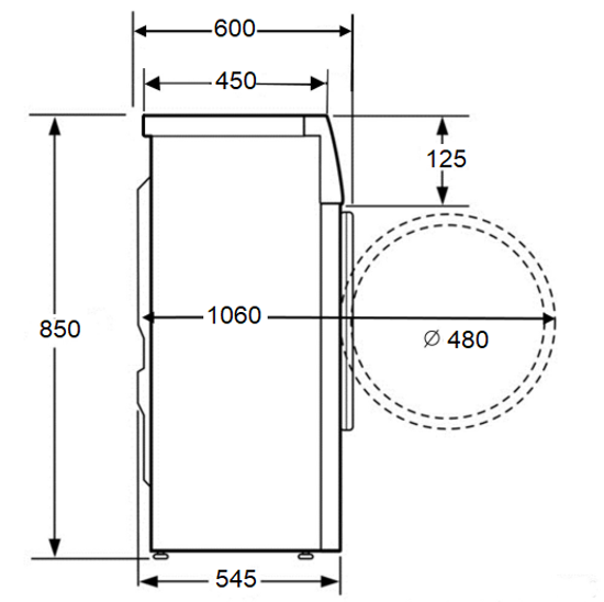 Стиральная машина Kuppersberg WIS 56149 G