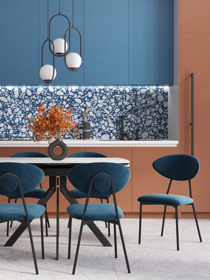 Стол Галац 120*80 см столешница стекло белое