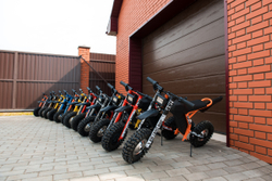 Мотоцикл электрический KiloWatT KIB KROSS 900 Red