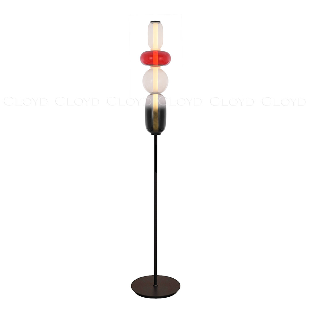 Торшер Cloyd SUPERNOVA-A F1 / выс. 160 см - черный (арт.40177)