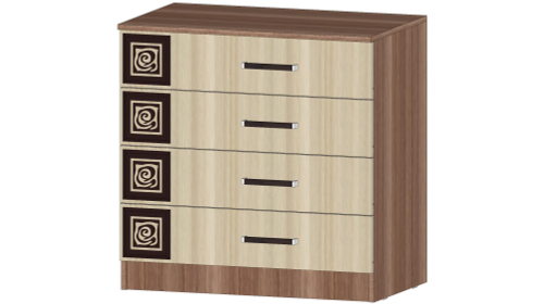 Комод Коста-Рика Ясень Шимо комбинированный