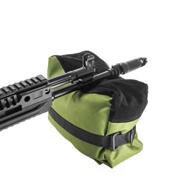 Опора мягкая для стрельбы из двух частей, olive