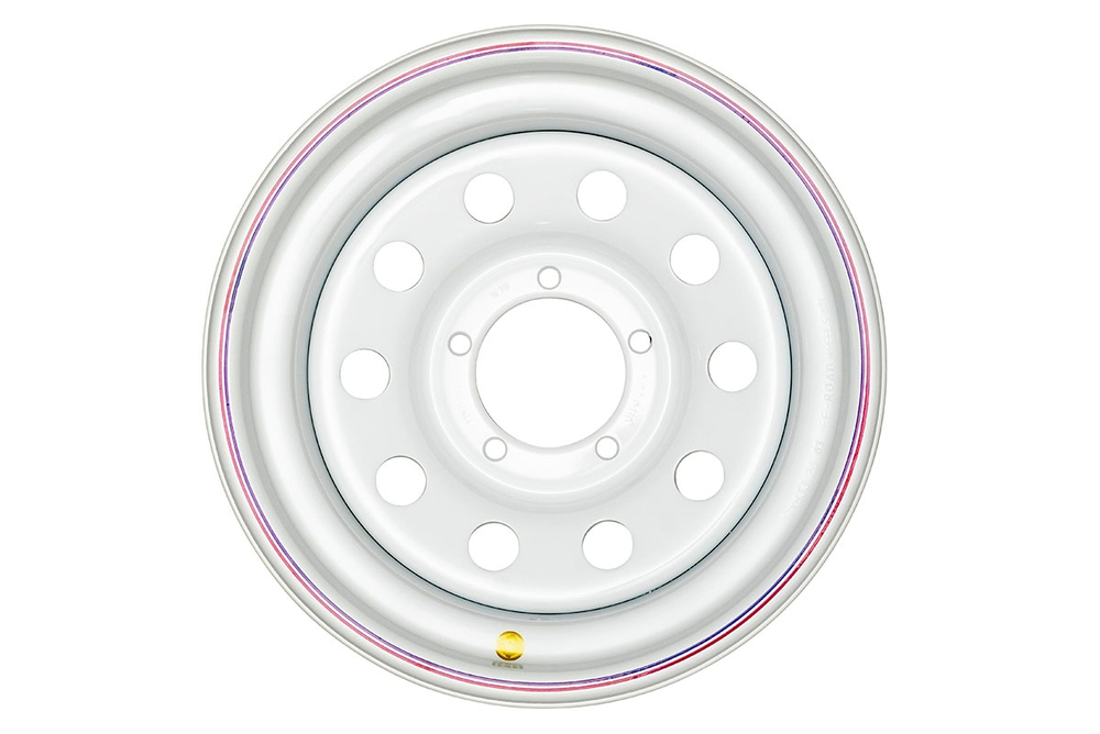 Диск усиленный УАЗ стальной белый 5x139,7 8xR16 d110 ET-3