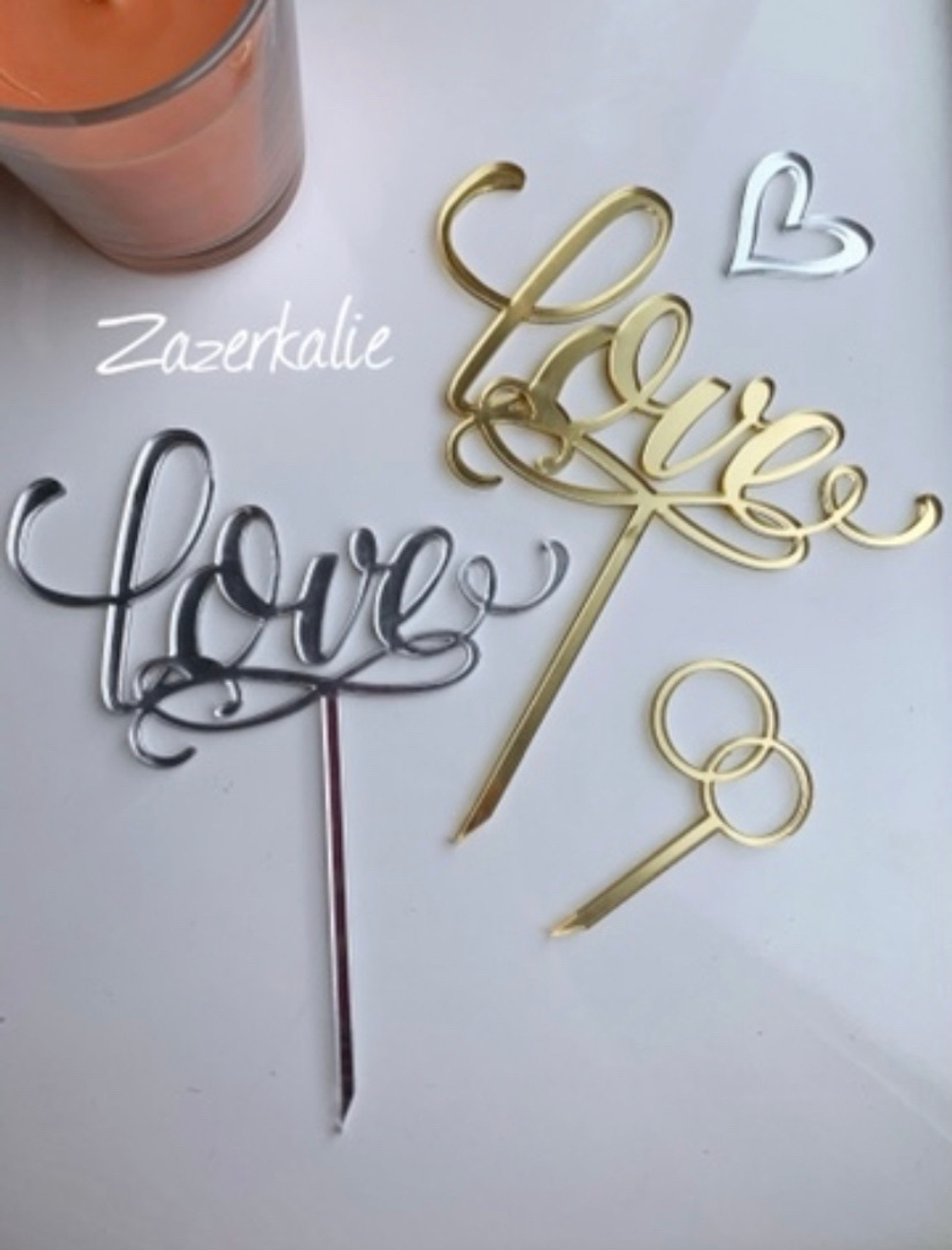 Топпер «Love» витой