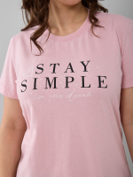 Футболка Фк-103П/пыльнорозовый