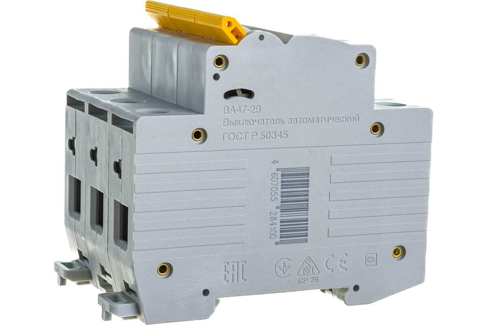 Автоматический выключатель ВА47-29 3Р 40А 4,5кА С IEK
