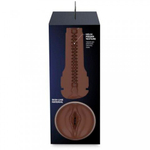 Мастурбатор Feel Stroker от KIIROO вульва (темно-коричневый)