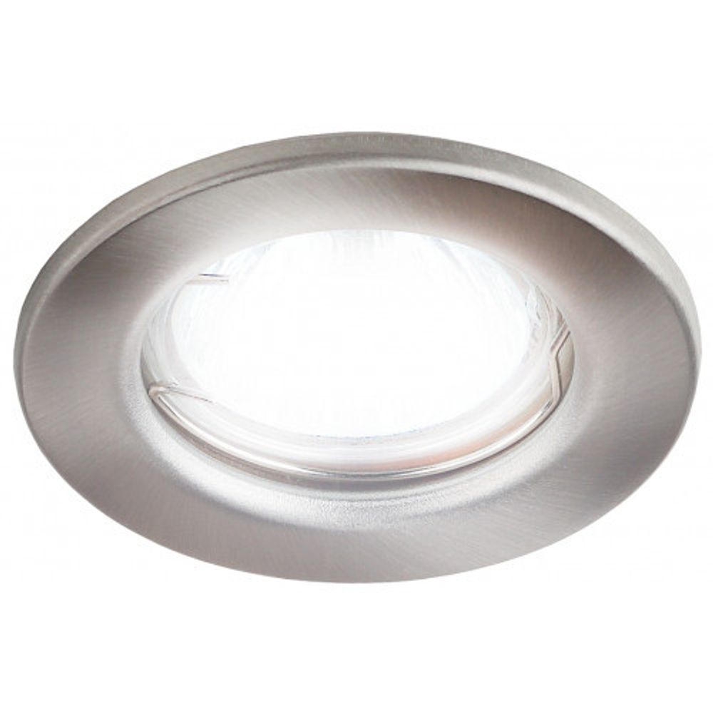 ST1 SN Светильник ЭРА штампованный MR16,12V/220V, 50W сатин никель