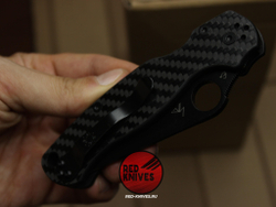 Нож Spyderco Paramilitary 2 Tanto Carbon - карбон рукоять, черный клинок RK/489