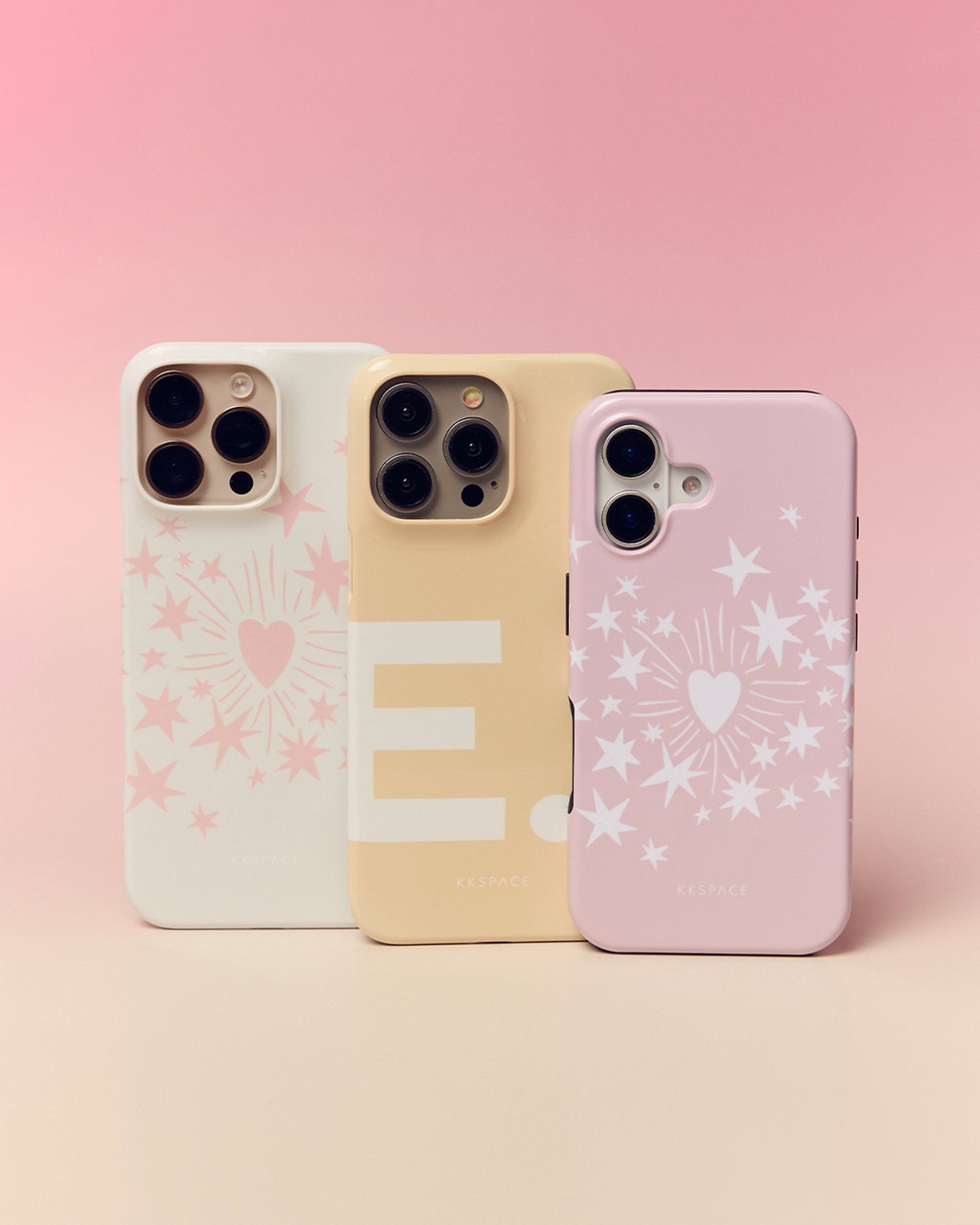 Чехол LETTERS для iPhone | Желтый