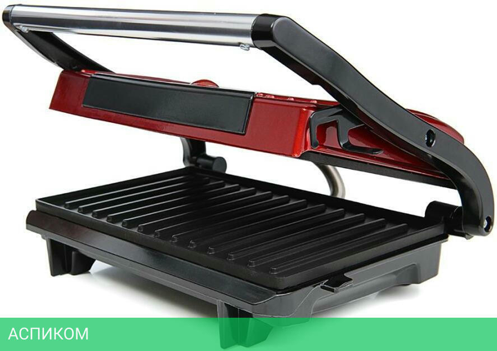 Сэндвичница Kitfort Panini Maker красный/черный (KT-1609)