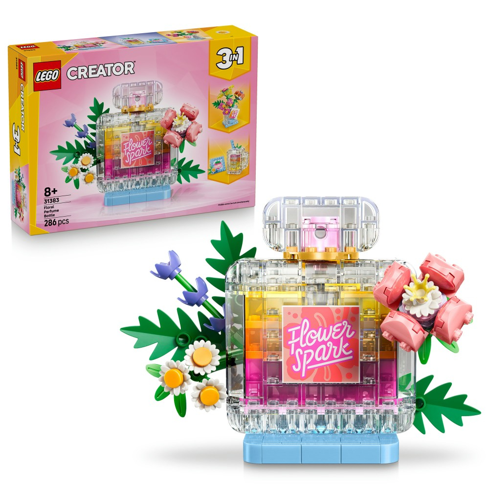 Конструктор LEGO Creator 31383 Флакон духов с цветочным декором 3 в 1 — фото 1