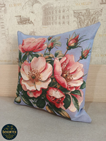 Декоративный гобеленовый чехол Шиповник 1 47х47