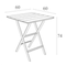 Helen Folding Table 60