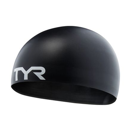Шапочка для плав. TYR Stealth-X Racing Cap, LCSSX-001, ЧЕРНЫЙ, WA Appr, силикон