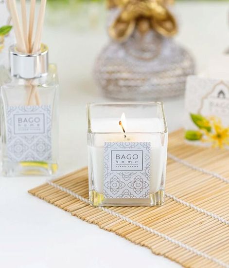 Иланг-иланг, ароматическая свеча, Bago home