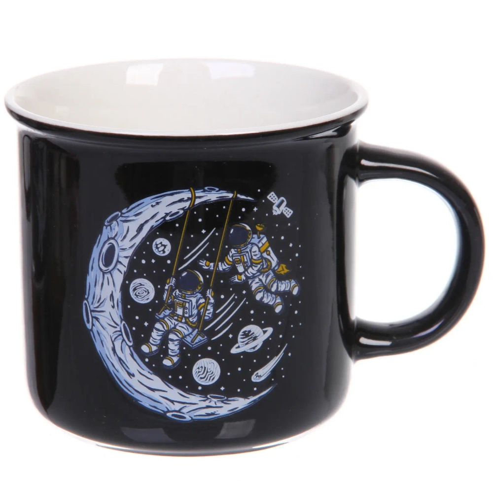 Кружка керамическая 390мл «Космонавт»