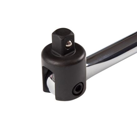 Цена на KING TONY 4461-24G Вороток 1/2", 450-600 мм, с шарниром, телескопический